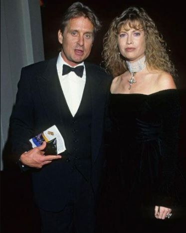 Ryder T Douglas' grandparents Michael Douglas and Diandra Luker